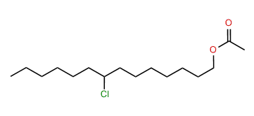 8-Chlorotetradecyl acetate